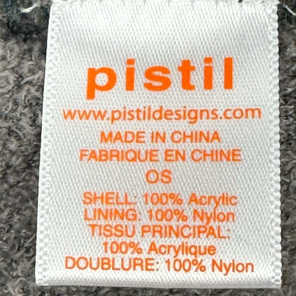 New Pistil Smash Beanie, Marine Chartreuse Skull